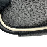 グッチ GUCCI ミニトップハンドルバッグ 702387 ブラック レザー ユニセックス ハンドバッグ
