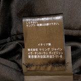 サンローラン SAINT LAURENT パイソンレザー切替テーラードジャケット ブラック ウール メンズ テーラードジャケット