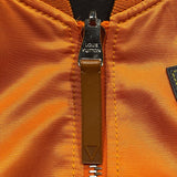 ルイ・ヴィトン LOUIS VUITTON リバーシブルボンバージャケット H7B70WUVO オレンジ シルク メンズ その他アウター