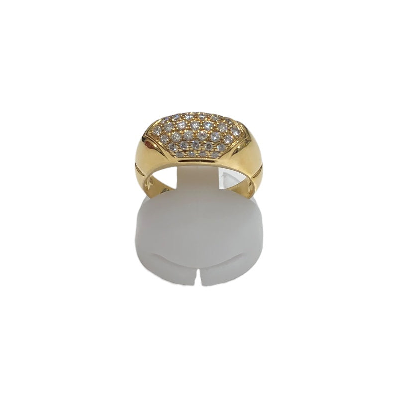 ブルガリ BVLGARI チュルタウラリング　  K18YG　ダイヤモンド ジュエリー