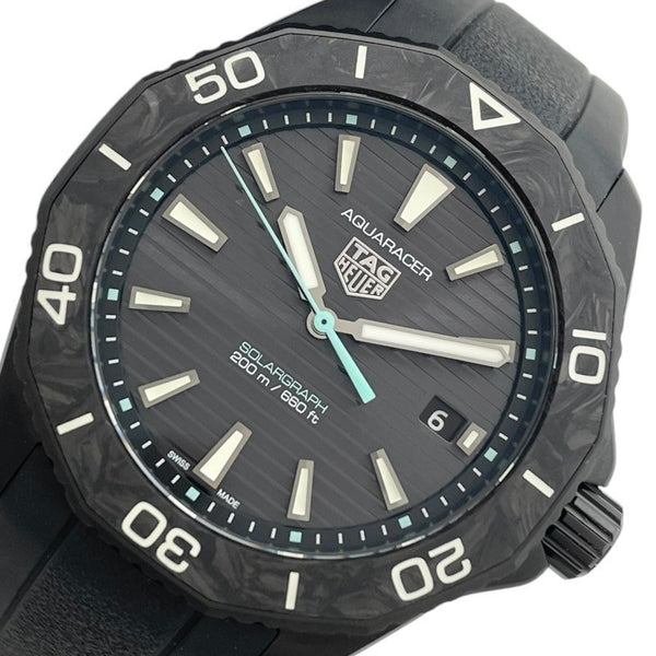 タグ・ホイヤー TAG HEUER アクアレーサー プロフェッショナル 200 ソーラーグラフ WBP1112.FT6199 SS メンズ 腕時計