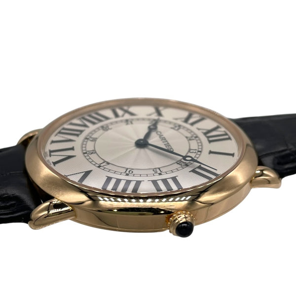 カルティエ Cartier ロンド ルイ カルティエ XL W6801004 ピンクゴールド K18PG/純正ベルト/純正尾錠 手巻き メンズ 腕時計