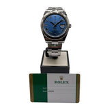 ロレックス ROLEX デイトジャスト41 ランダムシリアル 126334 ブルー SS/WG メンズ 腕時計