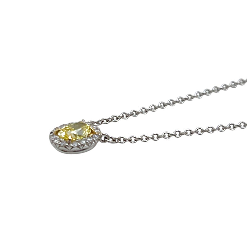 ティファニー TIFFANY＆CO ソレストイエローダイヤネックレス