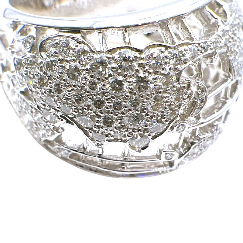 シャネル CHANEL ワールドマップダイヤリング 750WG ジュエリー