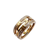 ブルガリ BVLGARI オープパレンテシリング 750 ジュエリー