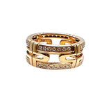ブルガリ BVLGARI オープパレンテシリング 750 ジュエリー