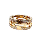 ブルガリ BVLGARI オープパレンテシリング 750 ジュエリー