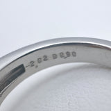 オレンジサファイアリング Pt950/オレンジサファイア ダイヤモンド ジュエリー