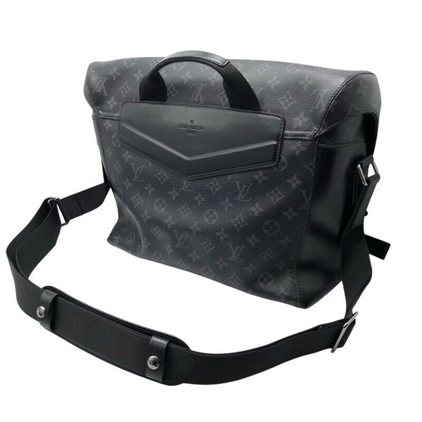 ルイ・ヴィトン LOUIS VUITTON メッセンジャー ヴォワヤージュMM M43276 ブラック モノグラム・エクリプス メンズ ショルダーバッグ