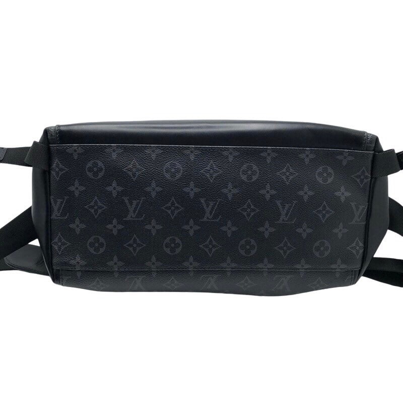 ルイ・ヴィトン LOUIS VUITTON メッセンジャー ヴォワヤージュMM M43276 ブラック モノグラム・エクリプス メンズ ショルダーバッグ