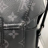 ルイ・ヴィトン LOUIS VUITTON メッセンジャー ヴォワヤージュMM M43276 ブラック モノグラム・エクリプス メンズ ショルダーバッグ
