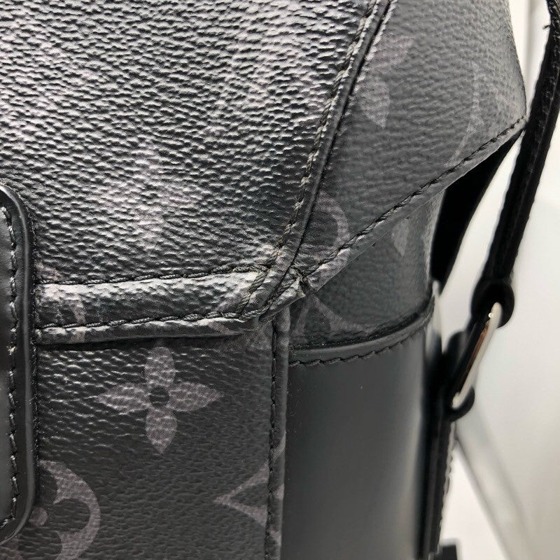 ルイ・ヴィトン LOUIS VUITTON メッセンジャー ヴォワヤージュMM M43276 ブラック モノグラム・エクリプス メンズ ショルダーバッグ