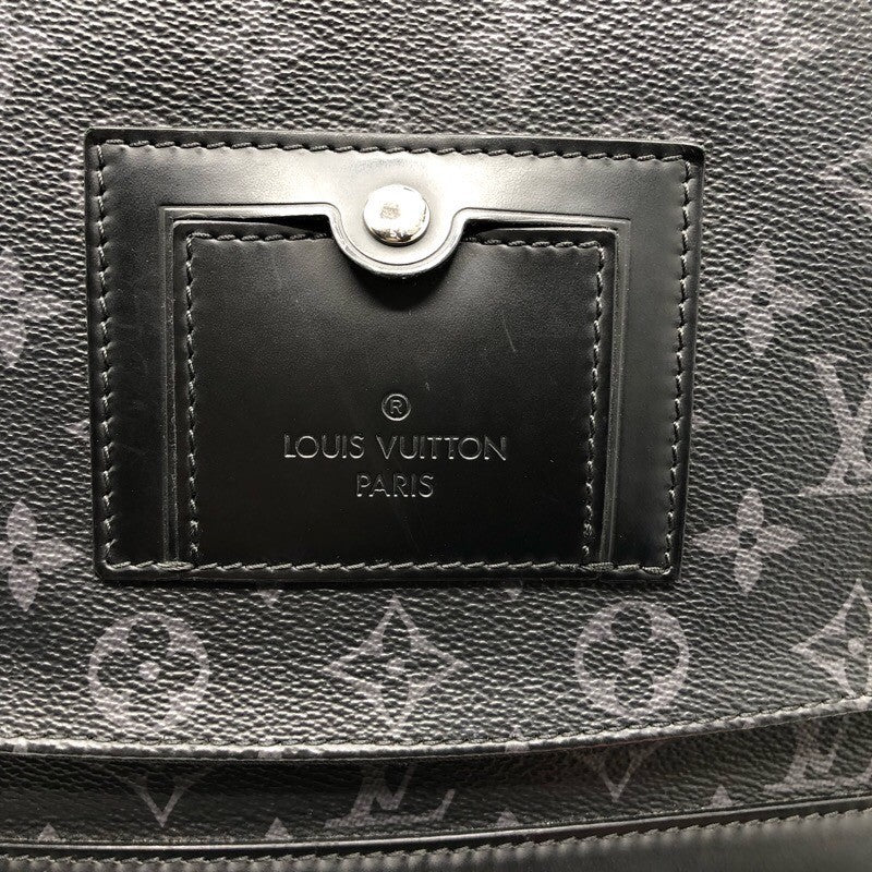 ルイ・ヴィトン LOUIS VUITTON メッセンジャー ヴォワヤージュMM M43276 ブラック モノグラム・エクリプス メンズ ショルダーバッグ