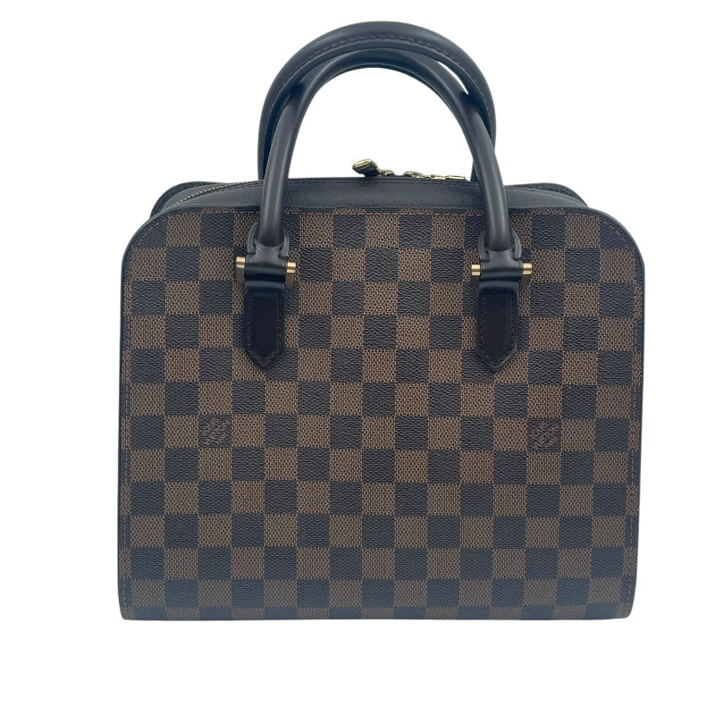 ルイ・ヴィトン LOUIS VUITTON トリアナ N51155 ブラウン ダミエキャンバス レディース ハンドバッグ