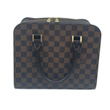 ルイ・ヴィトン LOUIS VUITTON トリアナ N51155 ブラウン ダミエキャンバス レディース ハンドバッグ