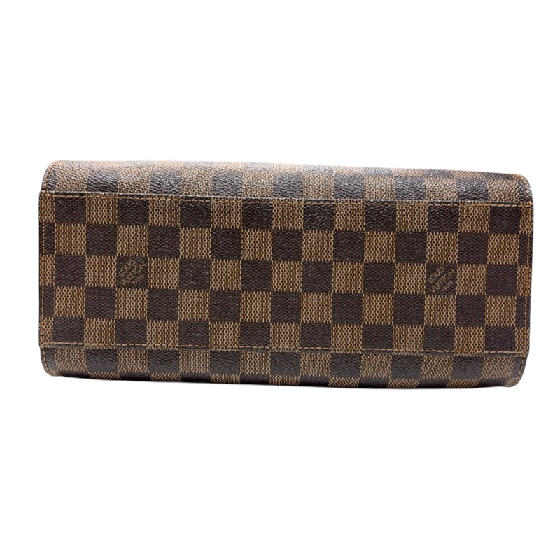 ルイ・ヴィトン LOUIS VUITTON トリアナ N51155 ブラウン ゴールド金具 ダミエ レディース ハンドバッグ |  中古ブランドリユースショップ OKURA(おお蔵)