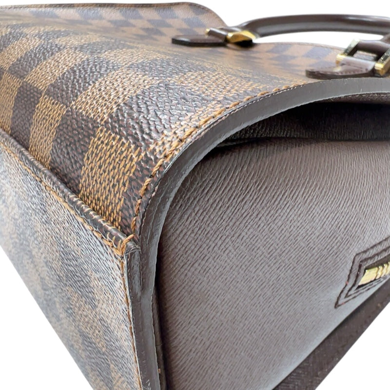 ルイ・ヴィトン LOUIS VUITTON トリアナ N51155 ブラウン　ゴールド金具 ダミエ レディース ハンドバッグ