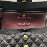 シャネル CHANEL マトラッセ23 A01113 ブラック×GD金具 キャビアスキン レディース ショルダーバッグ