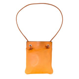 エルメス HERMES アリーヌミニ D刻印 オレンジ スイフト レディース ショルダーバッグ