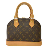 ルイ・ヴィトン LOUIS VUITTON アルマBB M53152 ブラウン モノグラム・キャンバス/レザー   レディース ハンドバッグ