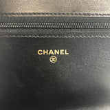 シャネル CHANEL ボーイシャネル チェーンウォレット AP1117 29番台 ブラック ゴールド金具 キャビアスキン レディース ショルダーバッグ