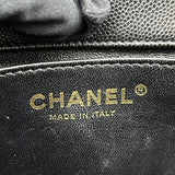シャネル CHANEL ボーイシャネル25 A67086 ブラック アンティークゴールド金具 キャビアスキン レディース ショルダーバッグ