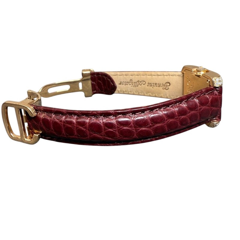 カルティエ Cartier タンク アングレース SM WT100013 K18ピンク