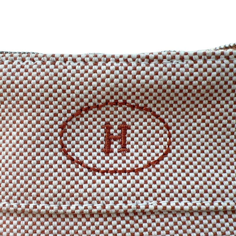 エルメス HERMES ボリードポーチ20 トワル レディース ポーチ