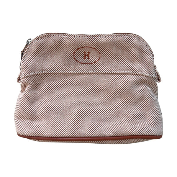 エルメス HERMES ボリードポーチ20 トワル レディース ポーチ