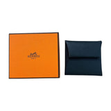 エルメス HERMES バスティア　ヴェルソ W刻 ブラック/モーヴペール シェーブル レディース コインケース