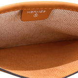 エルメス HERMES プティアッシュポーチ オレンジ トワル/エバーカラー レディース ポーチ