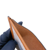 エルメス HERMES プティアッシュポーチ オレンジ トワル/エバーカラー レディース ポーチ