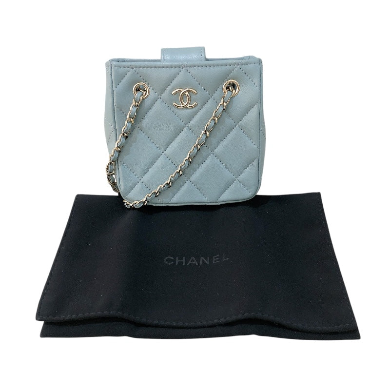 シャネル CHANEL マトラッセ チェーンショルダー AS3176 ライト