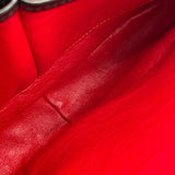 セリーヌ CELINE サークルロゴショルダー ブラック レザー レディース ショルダーバッグ