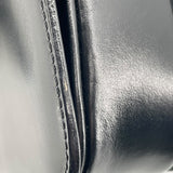 セリーヌ CELINE サークルロゴショルダー ブラック レザー レディース ショルダーバッグ