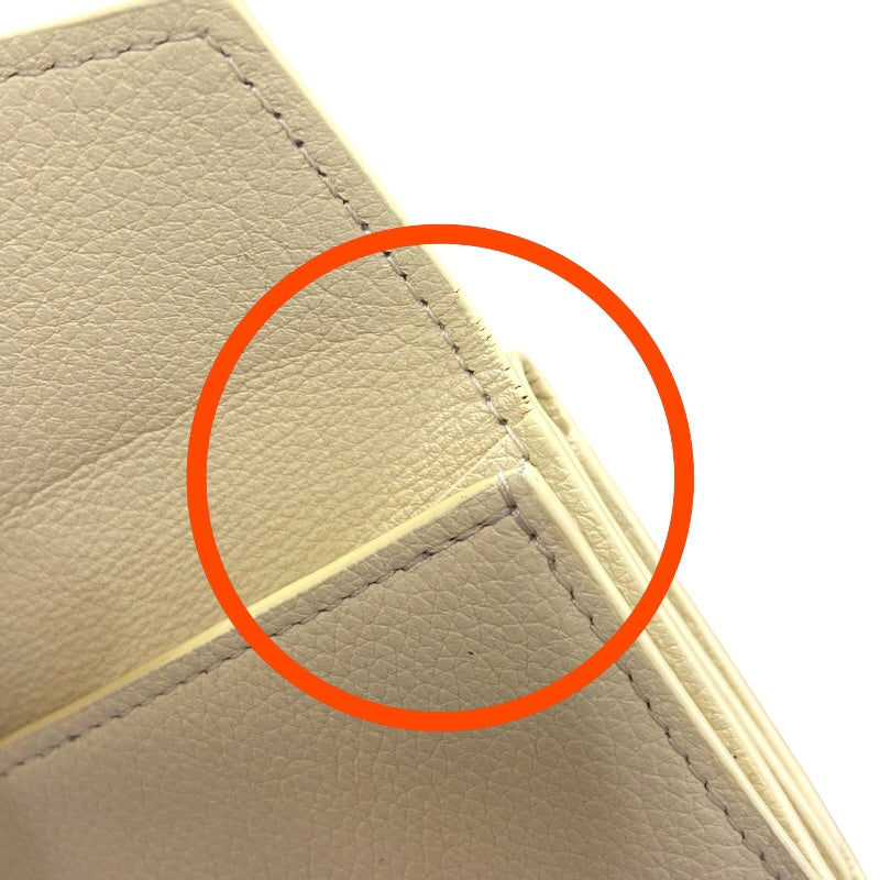 ルイ・ヴィトン LOUIS VUITTON ポルトフォイユ・ロックミニ M68483 バナナ トリヨンクレマンス レディース 三つ折り財布