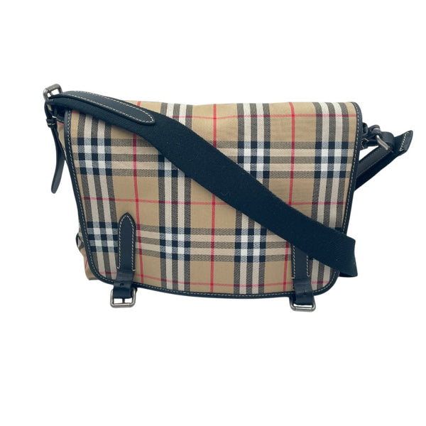 バーバリーロンドン BURBERRY LONDON ノヴァチェック メッセンジャー 