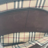 バーバリーロンドン  BURBERRY LONDON レザーショルダーバッグ ブラウン レザー レディース ショルダーバッグ