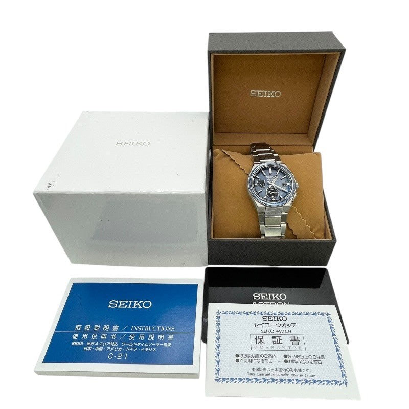 セイコー SEIKO アストロン ネクスター SBXY037 チタン メンズ 腕時計