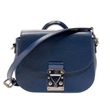ルイ・ヴィトン LOUIS VUITTON エデンPM M40651 ネイビー　シルバー金具 エピ レディース ショルダーバッグ