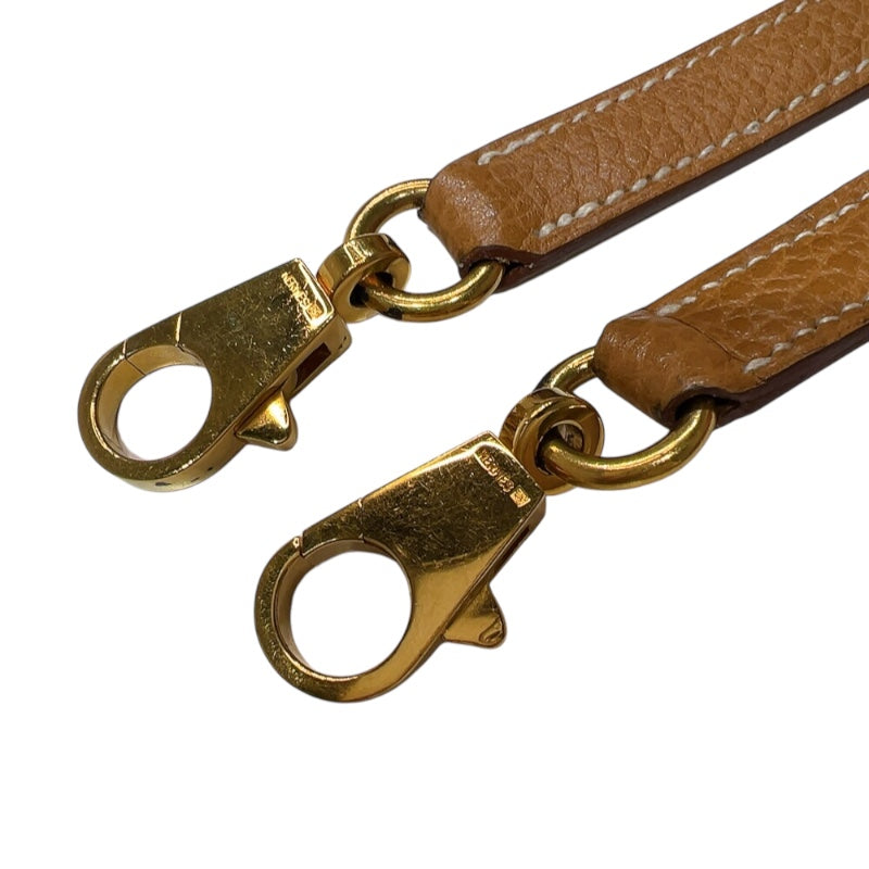 エルメス HERMES ケリー35 　外縫い 〇Y刻印　(1995年製) ナチュラルサブレ　ゴールド金具 アルデンヌ レディース ハンドバッグ