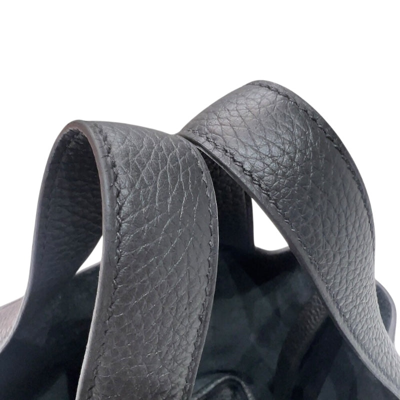 エルメス HERMES ピコタンロックPM W刻印 (2024年製) ブラック エルメス HERMES ピコタンロックPM W刻印 (2024年製) ブラック