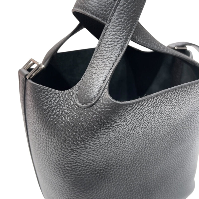 エルメス HERMES ピコタンロックPM W刻印 (2024年製) ブラック エルメス HERMES ピコタンロックPM W刻印 (2024年製) ブラック
