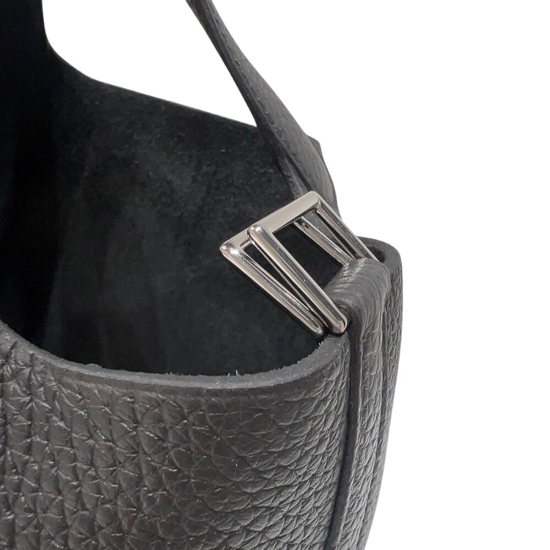 エルメス HERMES ピコタンロックPM W刻印 (2024年製) ブラック エルメス HERMES ピコタンロックPM W刻印 (2024年製) ブラック