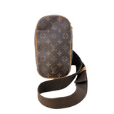 ルイ・ヴィトン LOUIS VUITTON ポシェット・ガンジュ M51870 ブラウン ゴールド金具 モノグラム レディース ショルダーバッグ