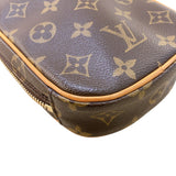 ルイ・ヴィトン LOUIS VUITTON ポシェット・ガンジュ M51870 ブラウン ゴールド金具 モノグラム レディース ショルダーバッグ