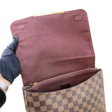 ルイ・ヴィトン LOUIS VUITTON ホクストンGM N41253 ブラウン ダミエ レディース ショルダーバッグ