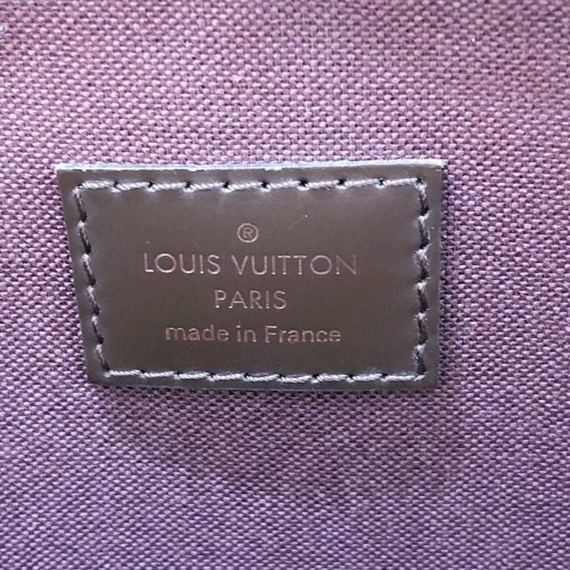 ルイ・ヴィトン LOUIS VUITTON ホクストンGM N41253 ブラウン ダミエ レディース ショルダーバッグ