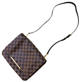 ルイ・ヴィトン LOUIS VUITTON ホクストンGM N41253 ブラウン ダミエ レディース ショルダーバッグ
